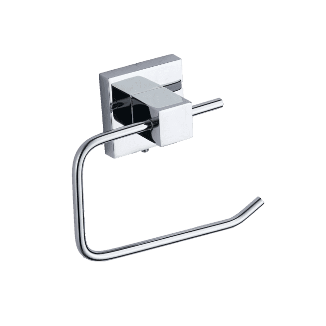 Kartell Pure Chrome Square Toilet Roll Holder