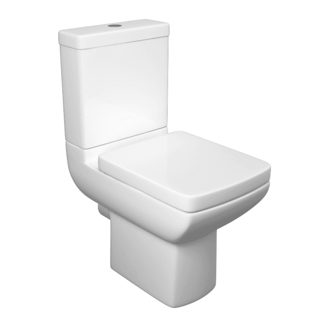 Kartell Pure Close Coupled Toilet & Soft Close Seat