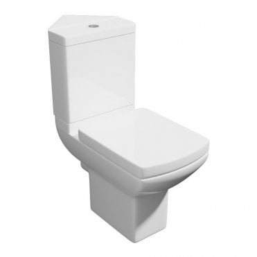 Pure Corner Close Coupled Toilet & Soft Close Seat
