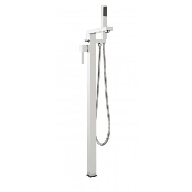 Kartell Pure Free Standing Bath Shower Mixer Tap Polished Chrome