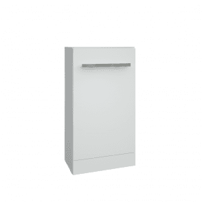 Purity 410mm Floor Standing Cloakroom Unit White