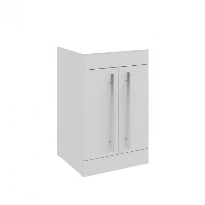 Kartell Purity 500mm 2 Door Floor Standing Unit White Gloss