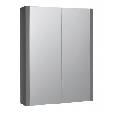 Purity 500mm Mirror Cabinet Storm Grey Gloss