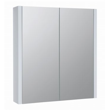 Purity 600mm Mirror Cabinet White Gloss