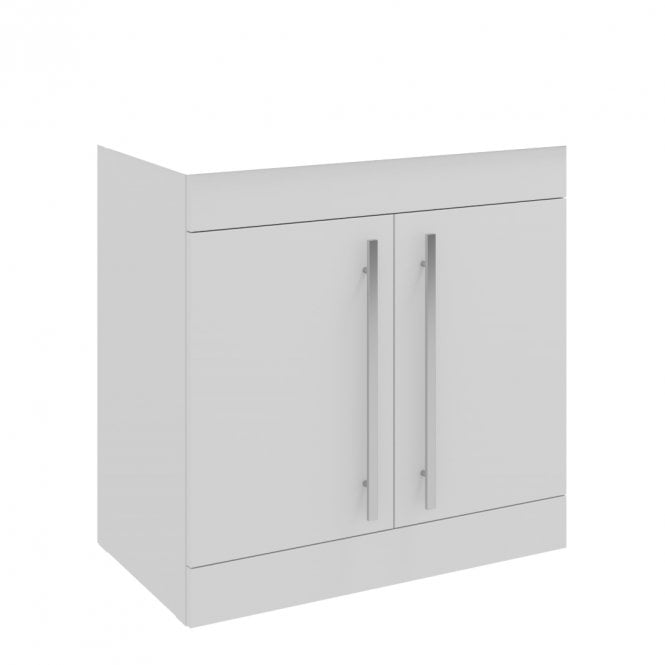 Kartell Purity 800mm 2 Door Floor Standing Unit White Gloss