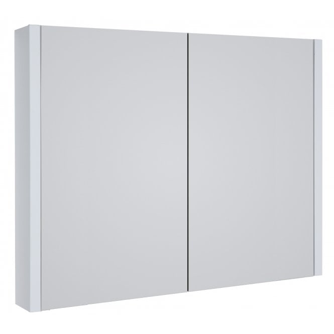 Kartell Purity 800mm Mirror Cabinet White Gloss