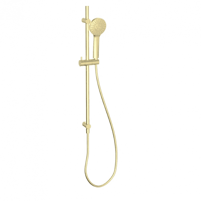 Kartell Puro Brushed Brass Adjustable Slide Rail (Built In Outlet)