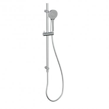 Puro Chrome Adjustable Slide Rail (Built In Outlet)