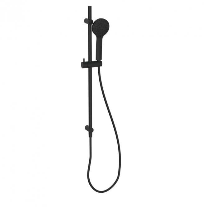 Kartell Puro Matt Black Adjustable Slide Rail (Built In Outlet)