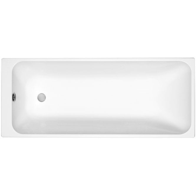 Kartell Refine 1600 x 700mm Single Ended Acrylic Bath