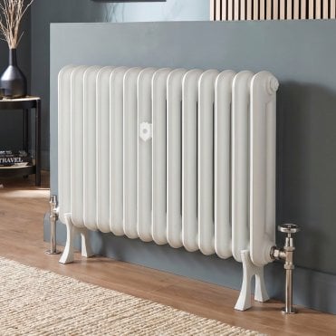 Regal White Gloss Modern Cast Style Radiator