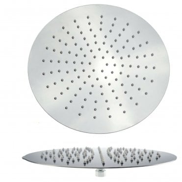 Round 250mm Slimline Drench Shower Head Chrome
