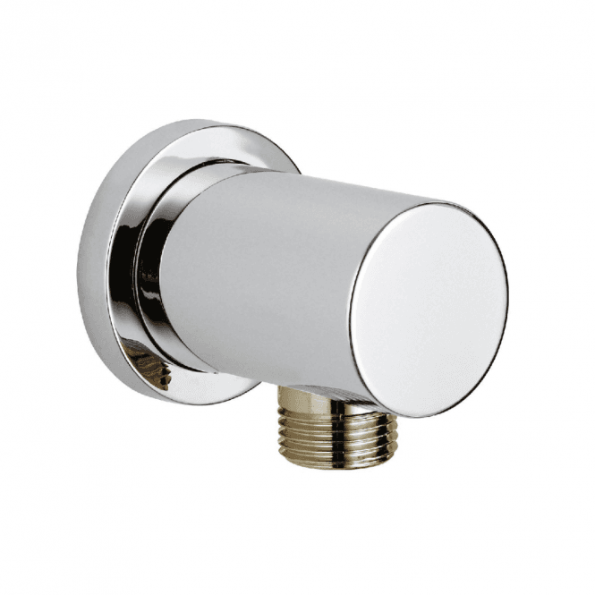 Kartell Round Wall Outlet Elbow Chrome
