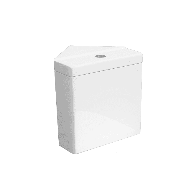 Kartell Series 600 Corner Close Coupled Toilet Cistern