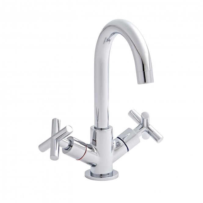 Kartell Times Mono Basin Mixer Tap Polished Chrome