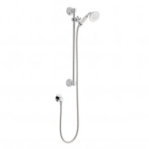 Traditional Chrome Slide Rail Kit with Handset & Hose