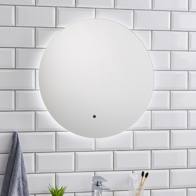 Kartell Tucson Round 600mm LED Bathroom Mirror with Sensor Switch