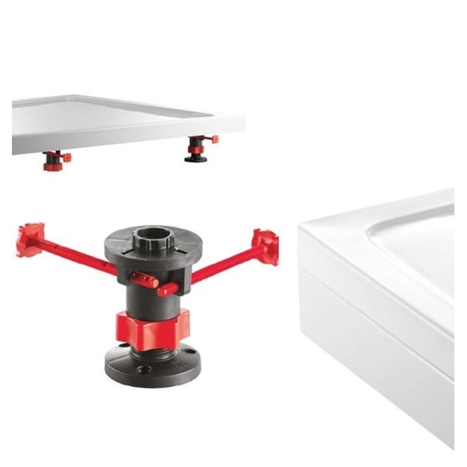 Kartell Unity Easyplumb Riser Kit for Square Trays 700mm-760mm