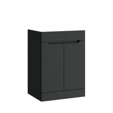 Urban 500mm Matt Anthracite 2 Door Floor Standing Unit Only