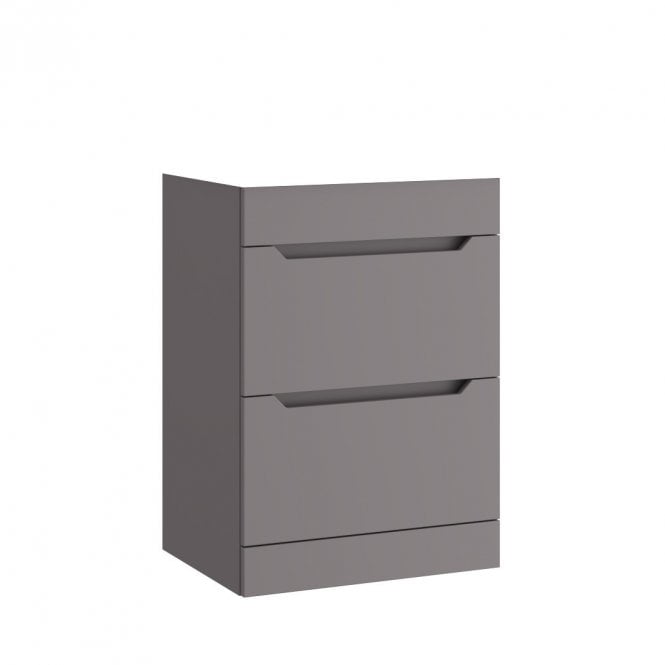 Kartell Urban 600mm Slate Grey 2 Drawer Floor Standing Unit Only