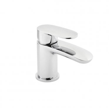 Verve Mini Mono Basin Mixer Tap Polished Chrome