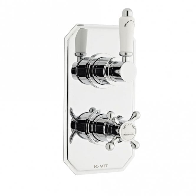 Kartell Viktory Concealed Thermostatic Shower Valve with Diverter Chrome