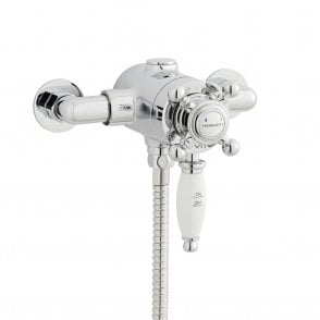 Viktory Exposed Thermostatic Shower Valve Chrome