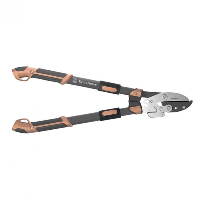 Kent & Stowe Surecut Extra Power Hard Wood Ratchet Anvil Loppers