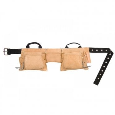 12-Pocket Heavy Duty Leather Work Apron KUNAP527x