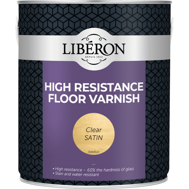 Liberon 2.5L High Resistance Floor Varnish