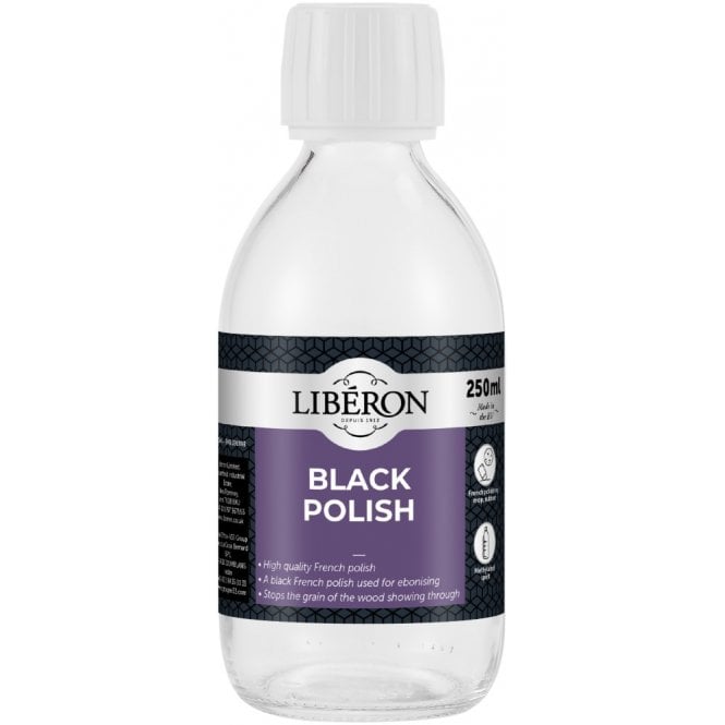 Liberon 250ml Black Polish