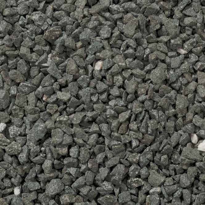 Long Rake Spar 14mm Green Granite Gravel 20kg Bag