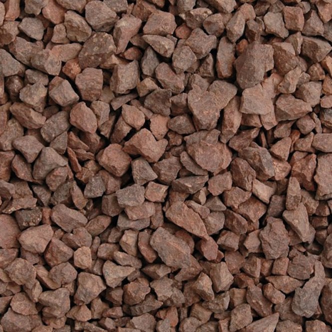 Long Rake Spar 20kg Red Granite Gravel