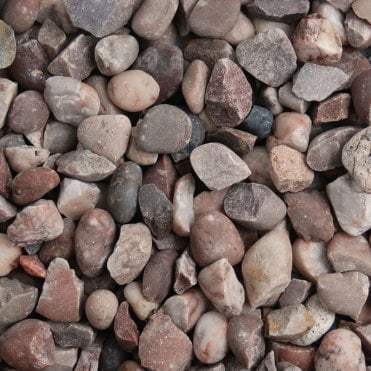20mm Staffordshire Pink Gravel 20kg Bag