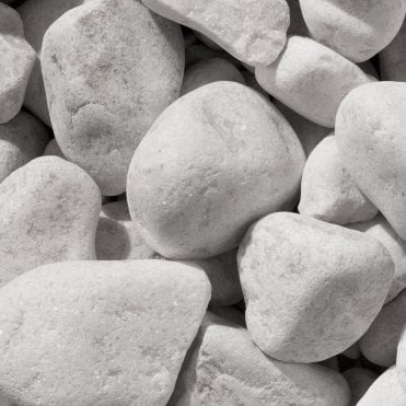 40-90mm White Cobbles 20kg Bag
