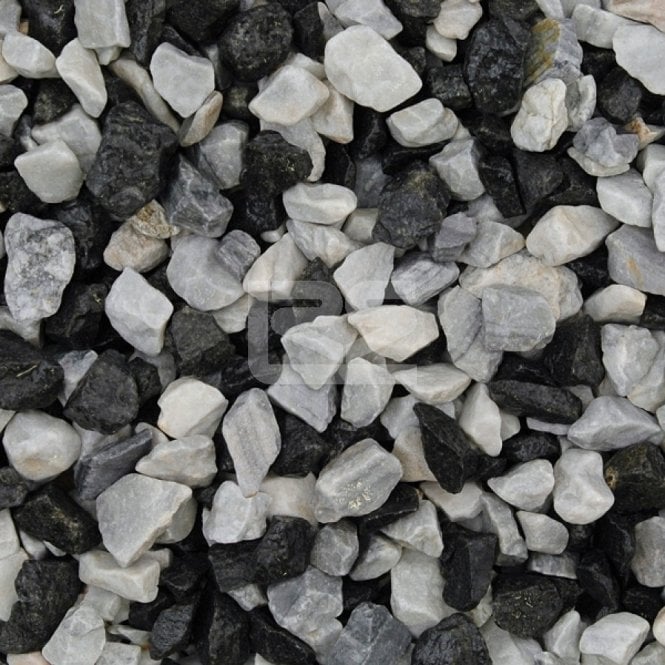 Long Rake Spar Black Ice Premium Decorative Landscaping & Garden Gravel Chippings 20mm