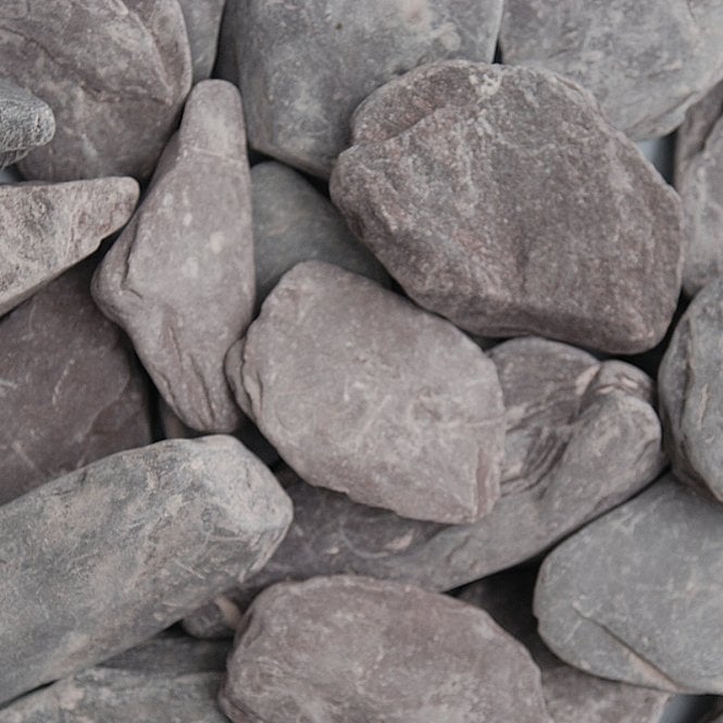 Long Rake Spar Plum Slate Paddlestone 20KG Bag