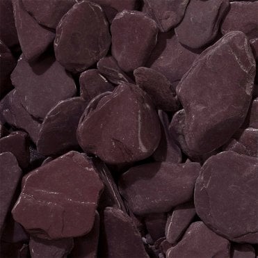 Plum Slate Paddlestones Bulk Bag