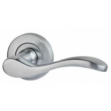Ariel Satin Chrome Handle Hardware Pack