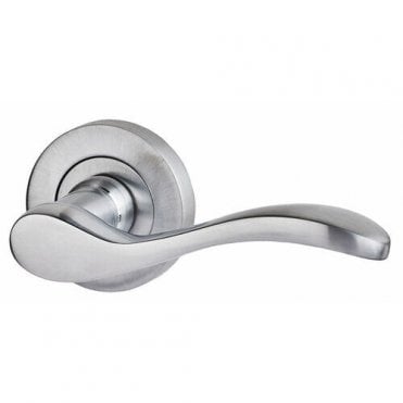 Ariel Satin Chrome Privacy Handle Hardware Pack