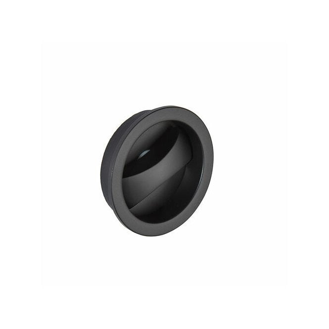 LPD Aries Matt Black Pocket Door Privacy Handle