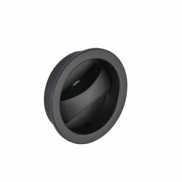 Aries Matt Black Pocket Door Privacy Handle