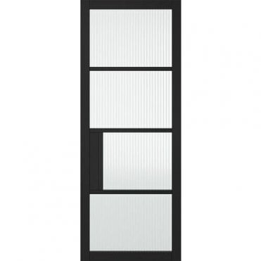 Black Chelsea 4L Reeded