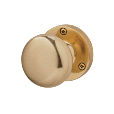 Charon Satin Brass Privacy Handle Hardware Pack