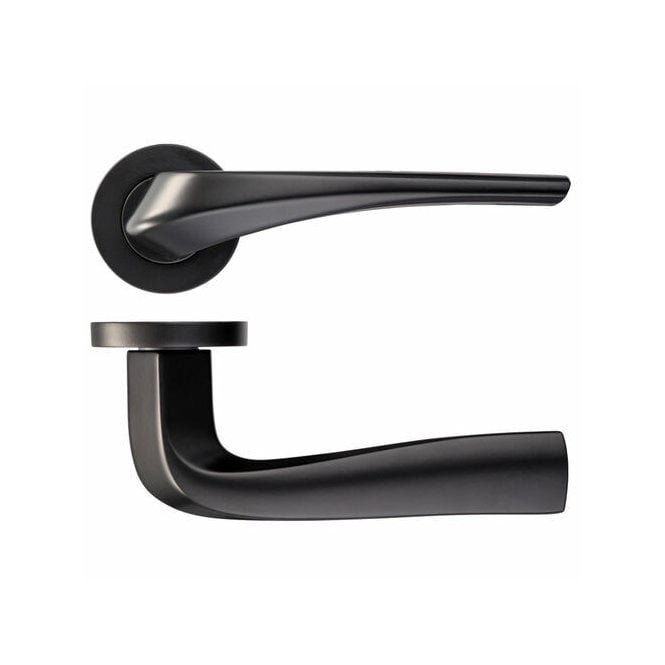 LPD Draco Matt Black Handle Hardware Pack