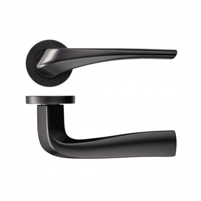 LPD Draco Matt Black Privacy Handle Hardware Pack