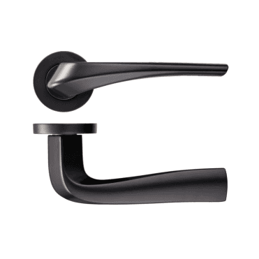 Draco Matt Black Privacy Handle Hardware Pack