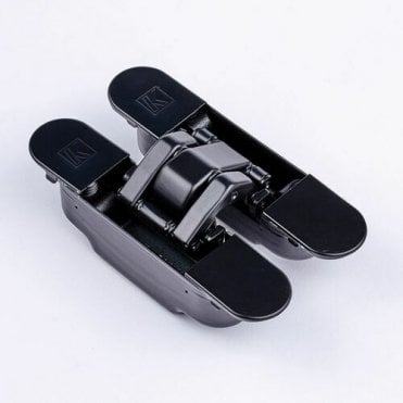 Eclipse Matt Black Concealed Hinge (Pack of 2)