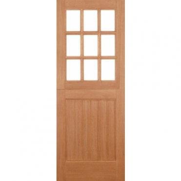 Hardwood Stable Straight Top Unglazed 9L M&T