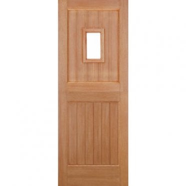Hardwood Stable Straight Top Unglazed 9L M&T